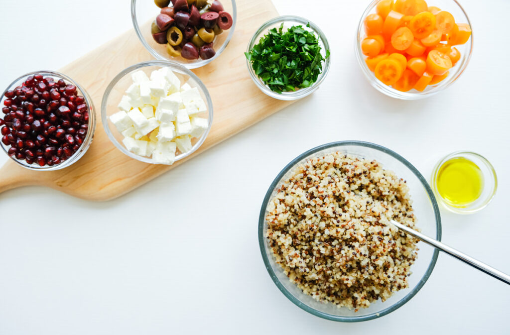 Budget friendly meals | quinoa salad | nutritional healthy recipes